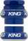 Chris King GripNut Bold EC30/25,4 - EC30/26 Gewindesteuersatz - navy/1"/EC30/25,4 - EC30/26