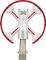 Xpedo Traverse 6 Plattformpedale - rot/universal
