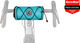 CONTEC Urban Nomad Front 1.7 Lenkertasche - ocean turquoise-midnight blue | 1700 ml