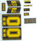 ÖHLINS RXF38 m.2 sticker set - yellow