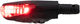 Racktime Shine Evo LED Rücklicht für Wechselstrom - schwarz/breit