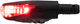 Racktime Shine Evo LED AC Rear Light - black/wide