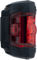 IXXI LED Rear Light - StVZO Approved - black-red/universal