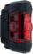 busch+müller IXXI LED Rear Light - StVZO Approved - black-red/universal