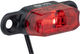 busch+müller Toplight Line Small LED Rear Light - StVZO Approved - black-red/universal