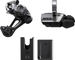 Shimano XTR DI2 M9250, RD-M9250-SGS, SW-M9250-R Schaltungs-Upgrade Set - schwarz-silber/ohne