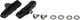 SRAM Bremsschuhe Cartridge für Apex Felgenbremse - black/universal