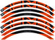 NEWMEN Felgen Decal Kit X.A.25 - orange/27,5"