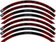 NEWMEN Rim Decal Kit X.A.25 - red/27.5"