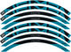 NEWMEN Felgen Decal Kit X.A.25 - turquoise/27,5"