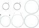 Kit de cables de cambios SlickWire Pro - white/universal