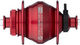 Dinamo de buje PL-8 Disc Center Lock - rojo/32 agujeros