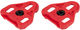 Set de calas de zapatillas E-ARC10 Cleats - rojo/universal