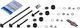 Security Set 03/LH Front Wheel + Rear Wheel + Lamps/Mount - black/universal