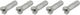 Rayons CX-Ray Straightpull + Écrous - 5 pièces - noir/304 mm