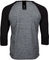 BikeYoke Camiseta Riders Jersey - grey-black/M