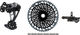 SRAM X01 Eagle 1x12-speed Upgrade Kit with Cassette - black - X01 silver/SRAM XD/14 teeth/SRAM XD/10-52/none/none/without