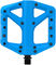 crankbrothers Pedales de plataforma Stamp 1 - blue/large