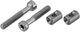 Titanium Saddle Clamp Bolts - titanium/universal