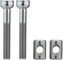 Titanium Saddle Clamp Bolts - titanium/universal