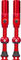 Muc-Off Tubeless Valves Big Bore Hybrid - red/Schrader Valve (AV)/45 mm
