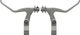 PAUL Love Lever 2.5 Long Pull Bremshebel Set - silver/Flip-Flop (seitenunspezifisch)