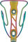 Supacaz Portabidones TiFly Titan - oil slick