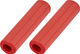 ESI Ribbed Chunky Silikon Lenkergriffe - red | 130 mm