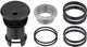 Couvercle de Jeu de Direction EDC Top Cap - silver/1 1/8"