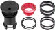 Couvercle de Jeu de Direction EDC Top Cap - red/1 1/8"
