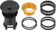 Couvercle de Jeu de Direction EDC Top Cap - orange/1 1/8"