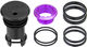 Couvercle de Jeu de Direction EDC Top Cap - purple/1 1/8"