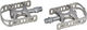 UB-LITE Plattformpedale - silber/universal