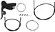 Maneta de cambios/frenos Force 22 DoubleTap® 2/11 vel. - black/2 velocidades