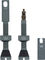 Peaty's Holeshot Fast Flow tubeless valves - slate | Presta Valve (SV) | 42 mm