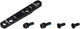 Ekar Scheibenbremsadapter für 160 mm Scheibe - black/VR FM auf FM
