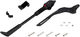 Soporte trasero 673 FOX uni - negro/26"-28"