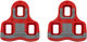WCS Echelon Pedal Spare Cleats - red/WCS Echelon Road 7°
