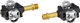 Exustar E-PM215Ti Titan Klickpedale - schwarz-gold/universal