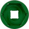 Capuchon à Douille Suspension Top Cap Socket - green/28 mm