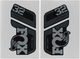 Fox Racing Shox Set d'Autocollants Decal Kit pour Fourche à Suspension 32 àpd 2021 - gray/Performance-Series