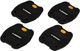 Look Set de 4 placas de pedales Activ Grip City - negro/universal