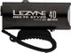 Lezyne Hecto Drive 40 LED front light with StVZO approval - black-glossy