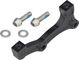 Hope Scheibenbremsadapter für 220 mm Scheibe - black/VR IS auf PM