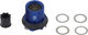 tune Kit de conversion avec corps de roue libre standard pour axe traversan - bleu/Shimano Micro Spline