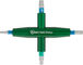 Outil Multifonctions 4-Way - green/2,5 mm, 4 mm, 5 mm, T25