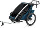 Thule Chariot Cross 1 Kids Trailer - majolica blue/universal