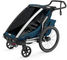 Thule Chariot Cross 1 Kids Trailer - majolica blue/universal