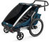 Thule Chariot Cross 2 Kids Trailer - majolica blue/universal