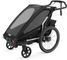 Thule Remorque pour Enfants Chariot Sport 1 - midnight black/universal